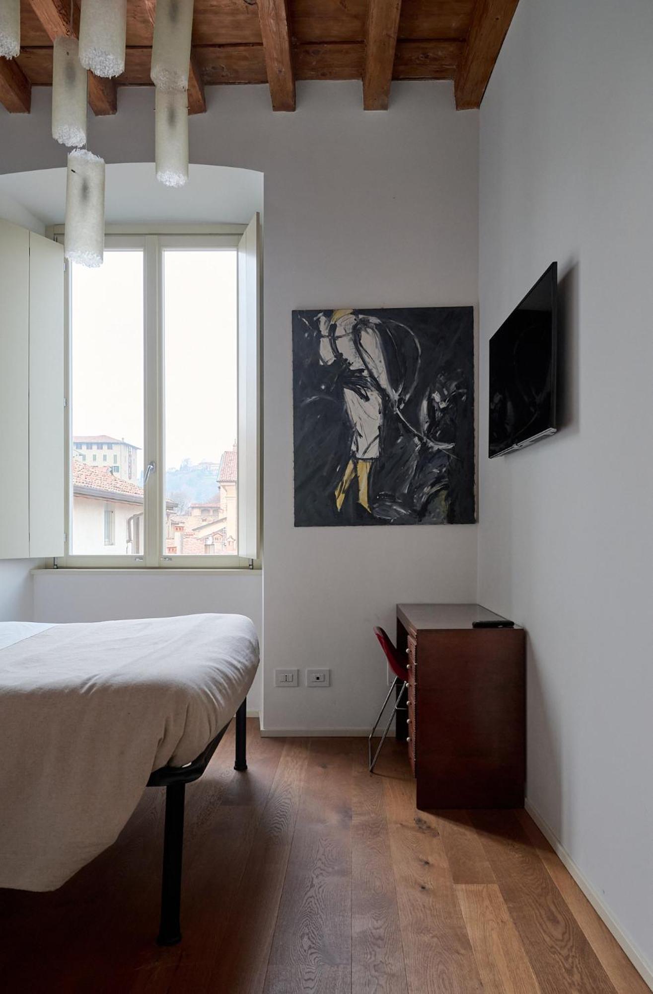 "Camera Con Vista" Bergamo Alta Bagian luar foto